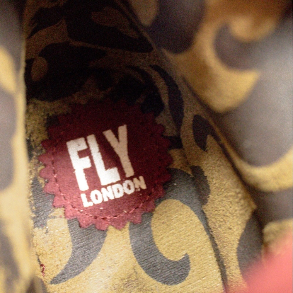 Fly London Women's Yebi Boot Size 8 US/39 EU Red Suede Wedge Platform Booties - Picture 11 of 13
